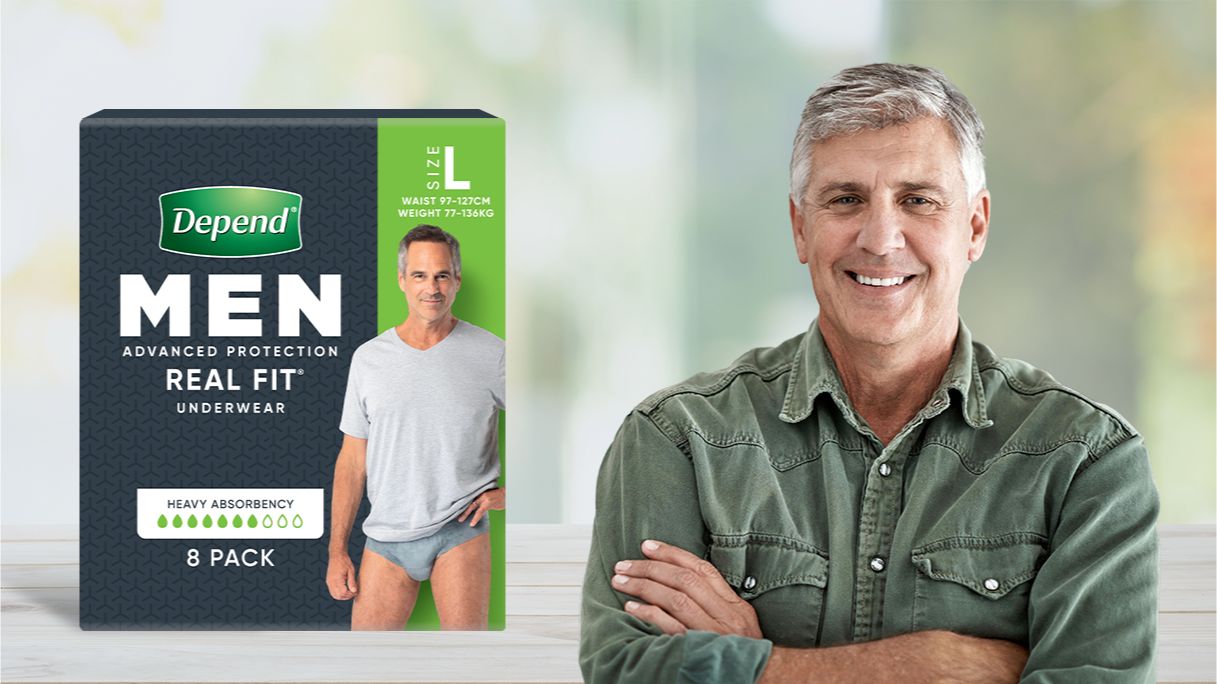 Incontinence Underwear, Pads, Protection & Advice | Depend AU