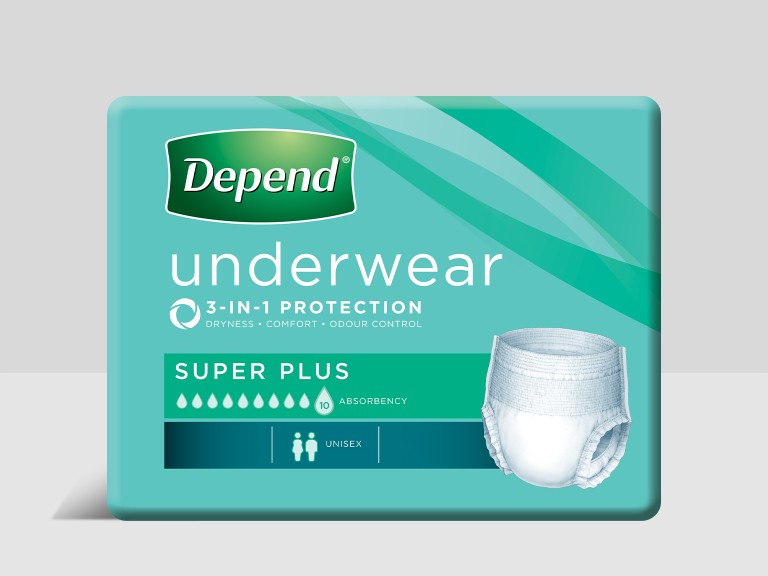 PDP Unisex Underwear Super Plus Product Image BG